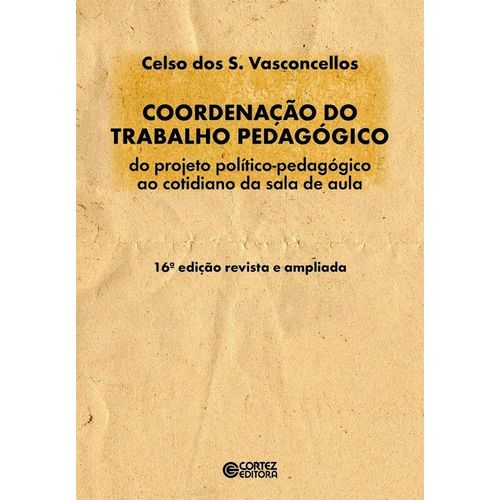 coordenação do trabalho pedagógico