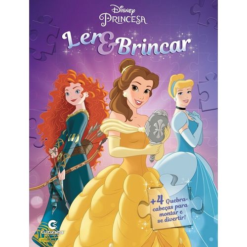ler e brincar princesas