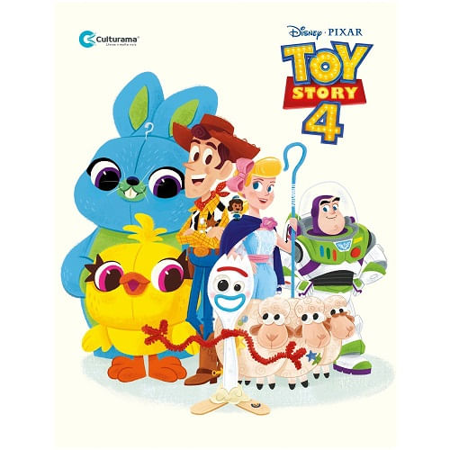 livro de histórias toy story 4