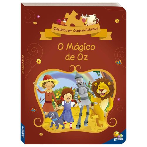 clássicos em quebra cabeças - o mágico de oz