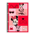 bloco fichário 80 folhas minnie bloco fichário 80 folhas minnie