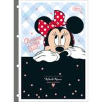 bloco fichário 80 folhas minnie bloco fichário 80 folhas minnie