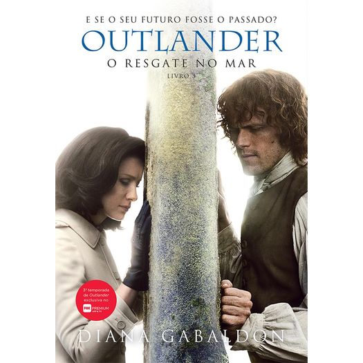 outlander - o resgate no mar - livro 3 - capa série outlander - o resgate no mar - livro 3 - capa série