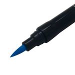 caneta bismark dualtip 2 pontas 0.4/pincel azul claro 451-pk0100c yes avulso