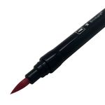 caneta bismark dualtip 2 pontas 0.4/pincel rosa 653-pk0100c yes avulso