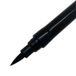 caneta bismark dualtip 2 pontas 0.4/pincel preto n15-pk0100c yes avulso