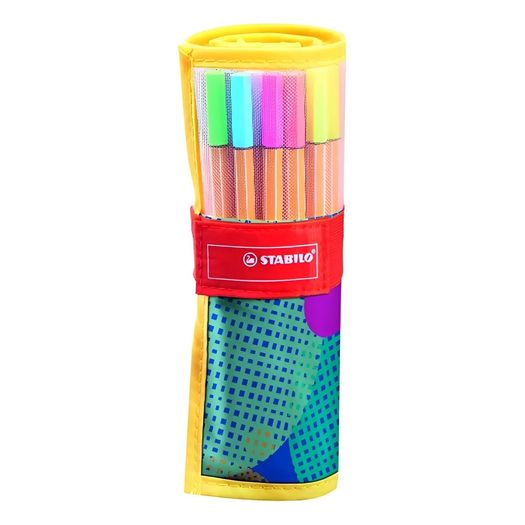 caneta hidrográfica stabilo 25 unidades caneta hidrográfica stabilo 25 unidades