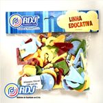 alfabeto móvel eva colorido 124 peças alfabeto móvel eva colorido 124 peças