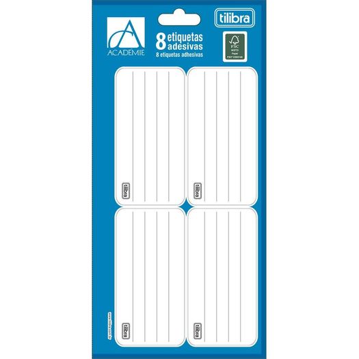 etiqueta escolar com 8 unidades branco etiqueta escolar com 8 unidades branco