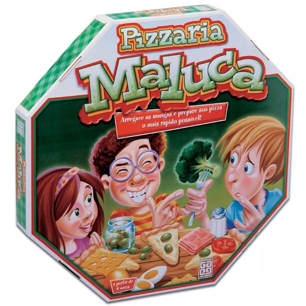 Jogo Pizzaria Maluca - Grow - Livraria e Papelaria Paraná, Livros