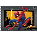 caderno cartografia espiral sem seda 80 folhas capa dura spider man caderno cartografia espiral sem seda 80 folhas capa dura spider man
