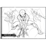 caderno cartografia espiral sem seda 80 folhas capa dura spider man caderno cartografia espiral sem seda 80 folhas capa dura spider man