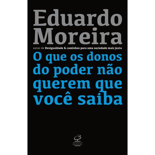 o que os donos do poder não querem que você saiba