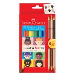 lápis de cor 12 longo ecolápis + 3 tons de pele lápis de cor 12 longo ecolápis + 3 tons de pele