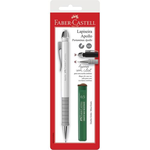 lapiseira 0,5 apollo + grafite