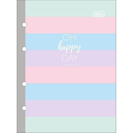 bloco fichario colegial 80f tiliflex 310239 happy tilibra bloco fichario colegial 80f tiliflex 310239 happy tilibra