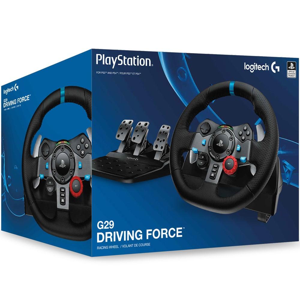 Volante Logitech G29, Pedais E Câmbio - R$ 1.599