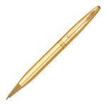 caneta esferográfica elegance golden yw11255o crown