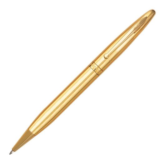 caneta esferográfica elegance golden yw11255o crown