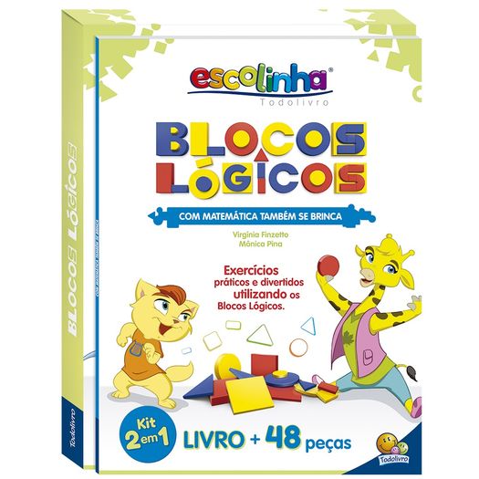 Escolhinha - Com Matematica Tambem Se Brinca - Blocos Logicos - Todolivro Escolhinha - Com Matematica Tambem Se Brinca - Blocos Logicos - Todolivro