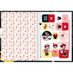 caderno linguagem brochura 80 folhas capa dura minnie caderno linguagem brochura 80 folhas capa dura minnie