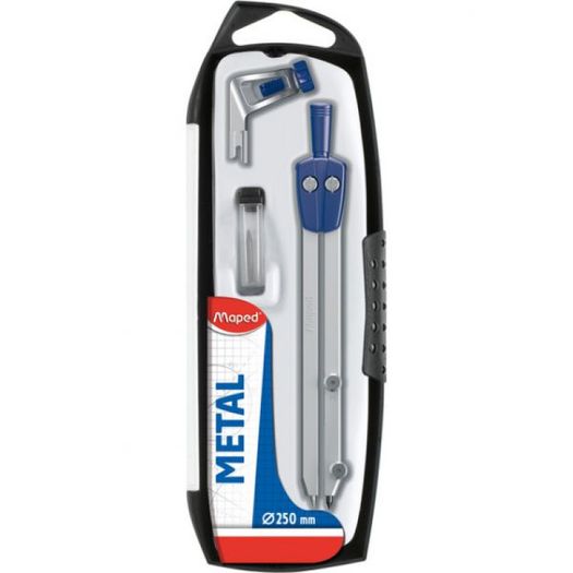 Compasso Start 3 Peças Com Estojo Compasso Start 3 Peças Com Estojo