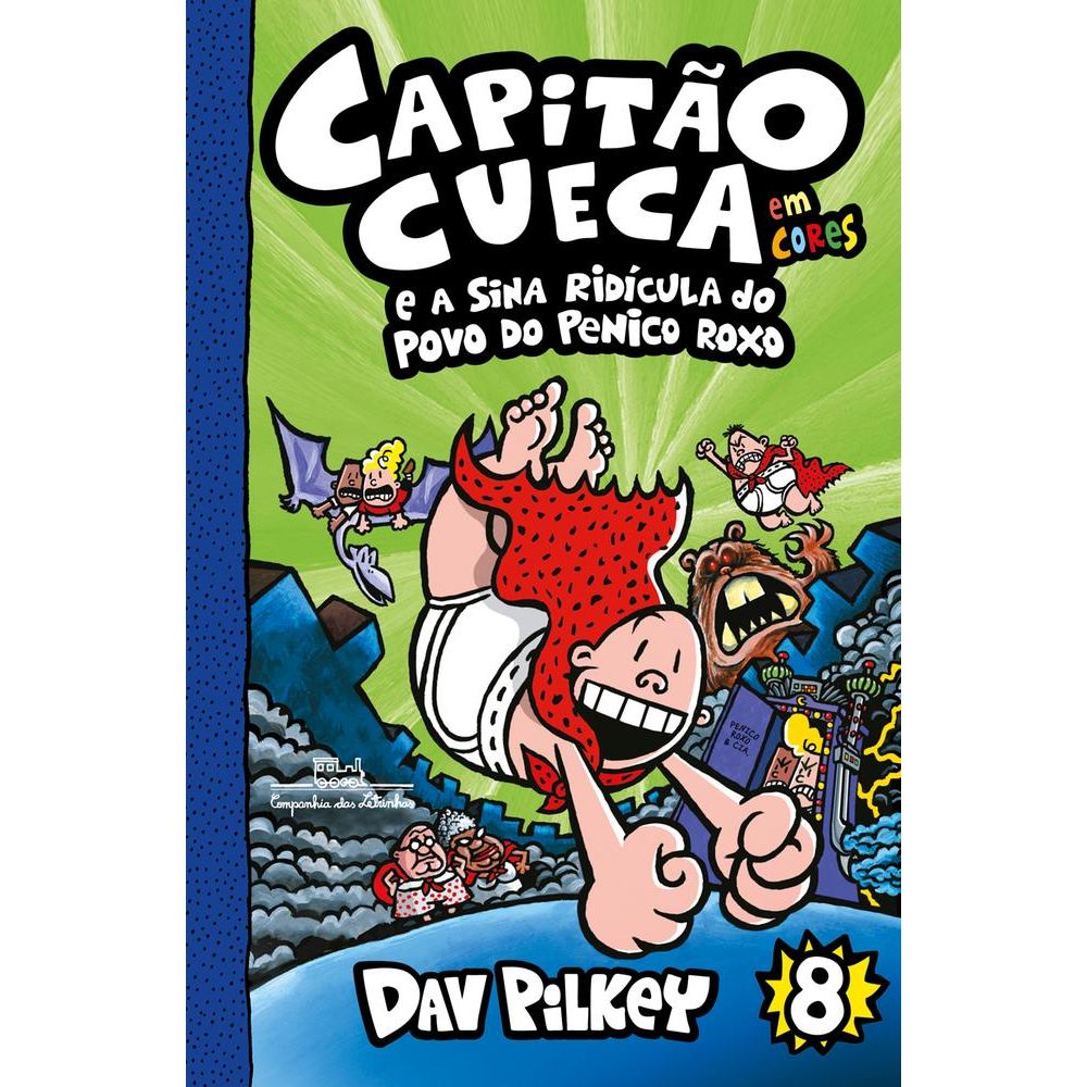 Capitão Cueca 8 - Livrarias Curitiba