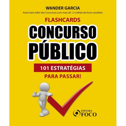 flashcards concurso público