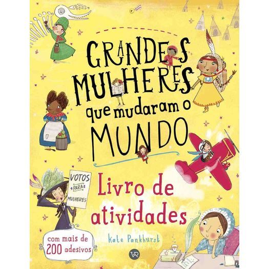 Grandes Mulheres Que Mudaram O Mundo Livro De Atividades Vergara E Riba Livrarias Curitiba 5139