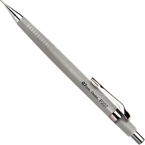 lapiseira 0,7mm sharp prata pentel