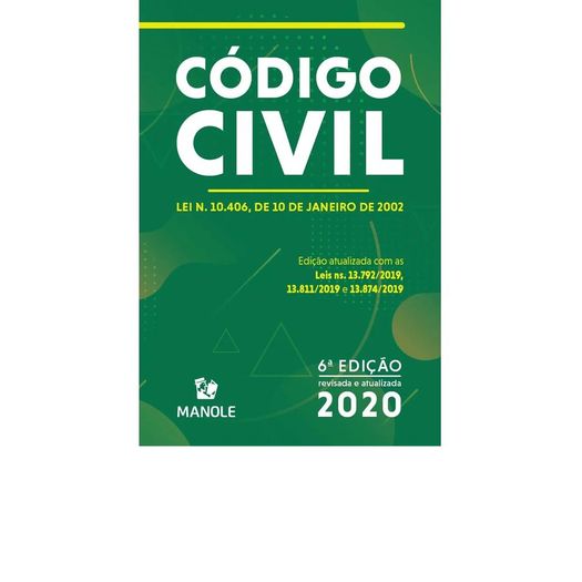 Codigo Civil - Bolso - Manole - 6ed