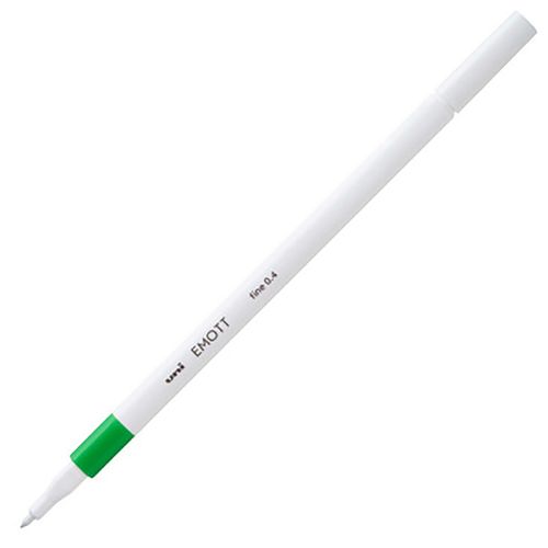 caneta hidrog 0,4mm verde emott 6 sertic