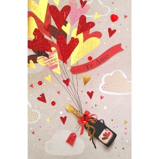 cartão grande namorados taças cartão grande namorados taças