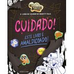 cuidado! este livro é amaldiçoado - colorir