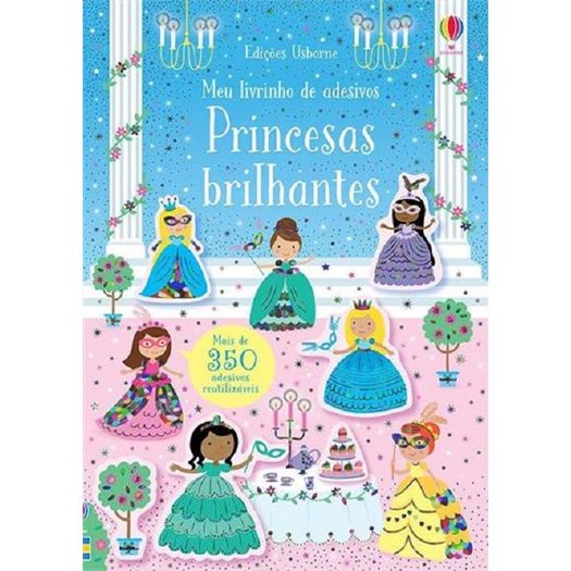 Princesas Brilhantes - Meu Livrinho De Adesivos Princesas Brilhantes - Meu Livrinho De Adesivos