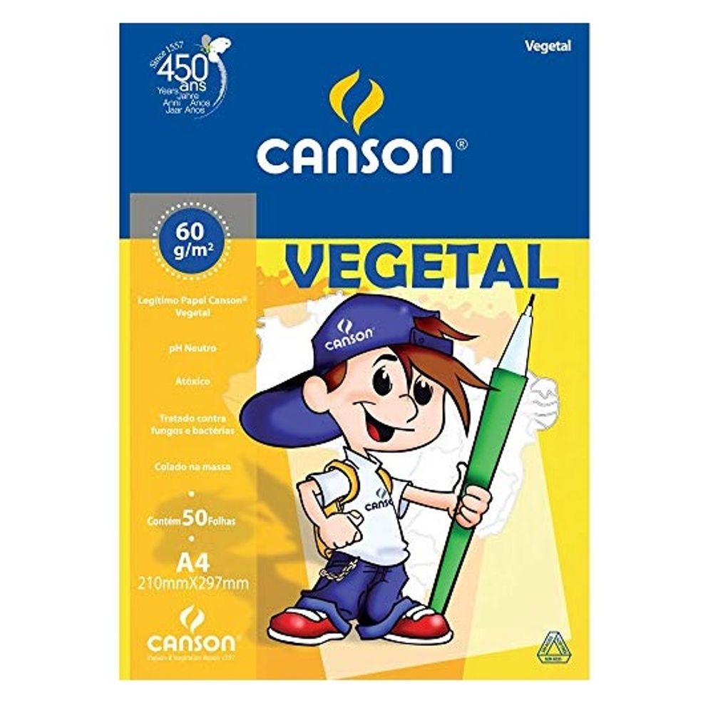 Bloco Papel Vegetal A3 Winsor & Newton 70g 40fls em Promoção na