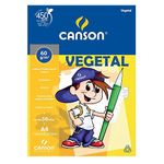 bloco vegetal a4 60g sem margem 50 folhas
