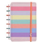 caderno inteligente 80f a5 arco iris pastel