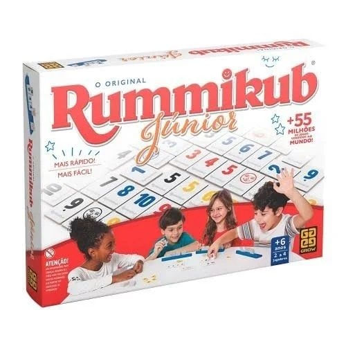 jogo rummikub junior 03513 grow