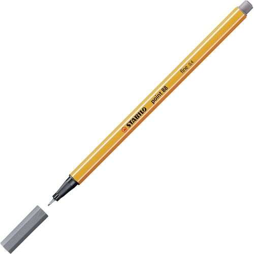 caneta-stabilo-04mm-cinza-escuro-88-96