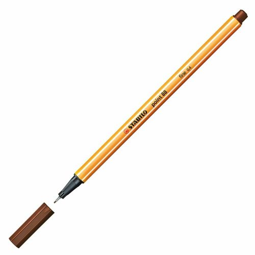 caneta-hidrog-04mm-marrom-escuro-stabilo-88-45-sertic---avulso-varejo