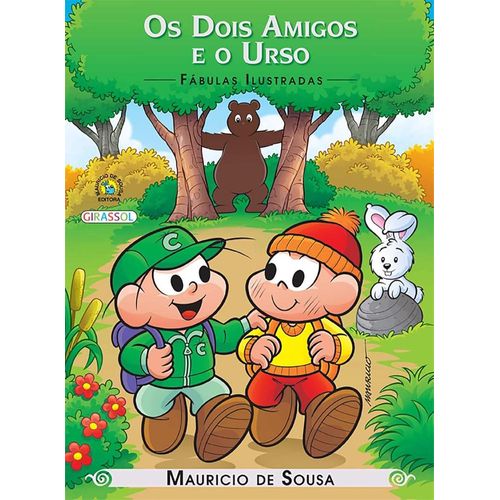 turma da mônica - os dois amigos e o urso