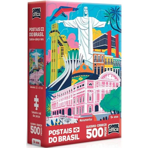quebra-cabeca-500-pecas-nano-postais-do-brasil-monumentos-2687-game-office-toyster