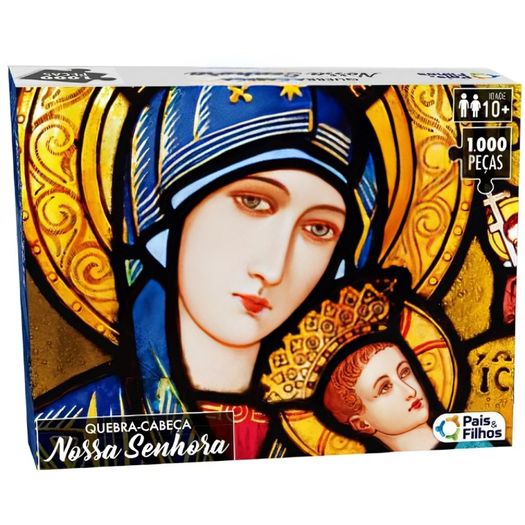 quebra-cabeça 1000 peças nossa senhora quebra-cabeça 1000 peças nossa senhora