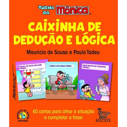 caixinha de dedução e lógica