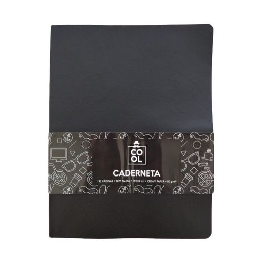 caderneta de anotações preta 96 folhas sem pauta capa flex caderneta de anotações preta 96 folhas sem pauta capa flex