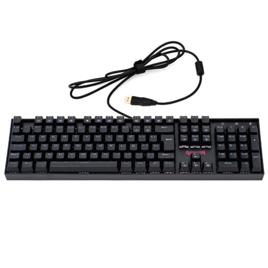teclado mecanico mitra switch azul (k551-1) - redragon teclado mecanico mitra switch azul (k551-1) - redragon