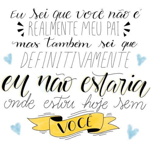 cartão dia dos pais sem você