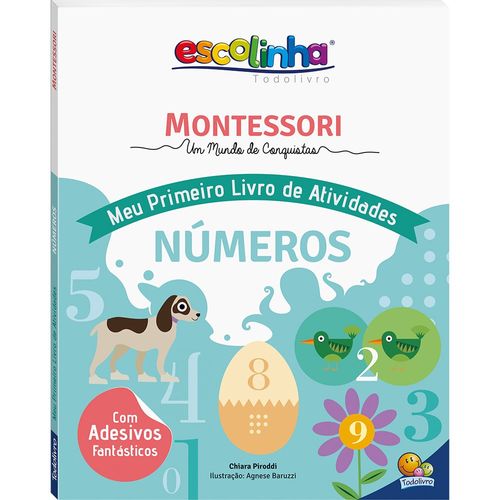 escolinha montessori - meu primeiro livro de atividades - numeros