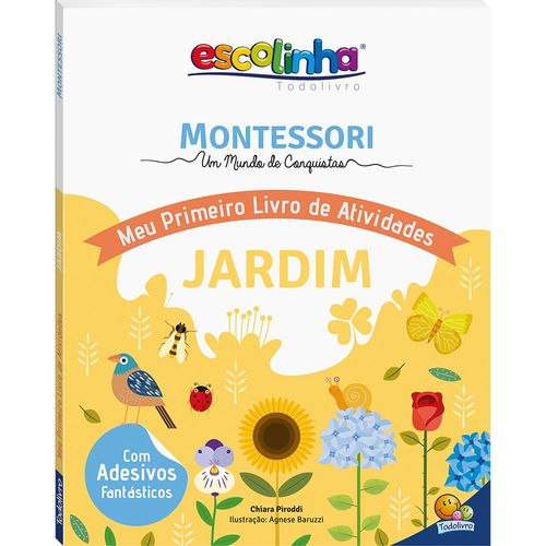 escolinha montessori - meu primeiro livro de atividades - jardim